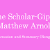The Scholar Gipsy - Matthew Arnold - Summary and Discussion (Bangla)